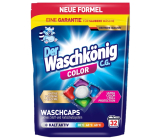 Der Waschkönig Color gelové kapsle na praní barevného prádla 32 kusů 608 g