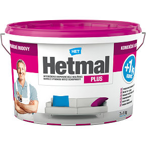 Het Hetmal Plus Malerfarbe, 7 + 1 kg Het Hetmal Plus Malerfarbe, 7 + 1 kg