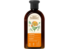 Green Pharmacy Shampoo für fettiges Haar mit Ringelblume und Rosmarin 350 ml