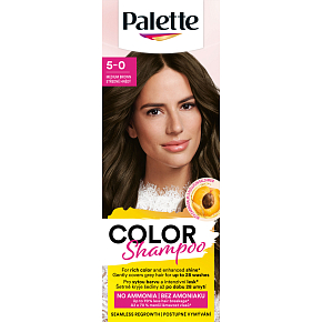 Schwarzkopf Palette Color Shampoo barva na vlasy 221 mittelbraun 50ml