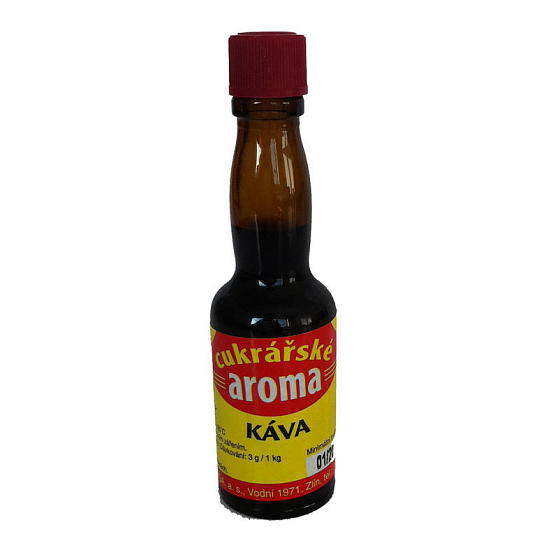 Aromakaffee Alkoholisches Aroma für Gebäck, Getränke, Eis und Süßwaren 20 ml