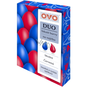 Ovo Liquid Duo Farben Blau / Rot 2 Farben je 20 ml: 1 Beutel (20 ml)