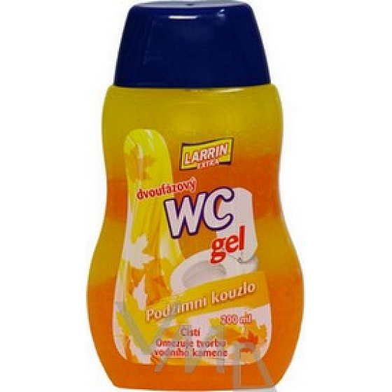 Larrin Extra Autumn Charm Zweiphasen-Toilettengel mit einem 200 ml Vorhang