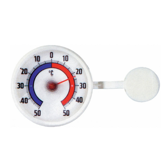 Schneider Rundes Kunststoffthermometer 1 Stück