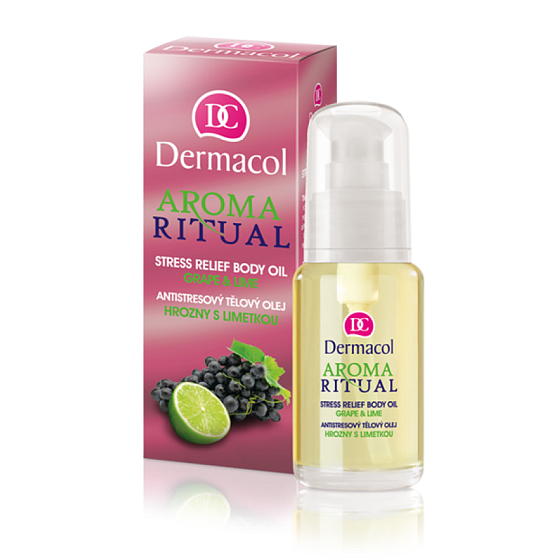 Dermacol Aroma Ritual Trauben mit Limette Anti-Stress-Körperöl 50 ml