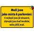 Nekupto Humorous Sign Men sind wie Orte 15x10 cm 1 Stück