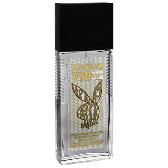 Playboy VIP Platinum Edition parfümiertes Deodorantglas für Männer 75 ml
