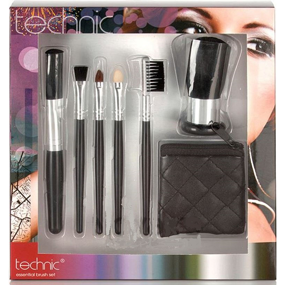 Technisches Set Kosmetikpinsel 7 Stück