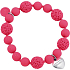 Hoppla! Objekte Boule Armband Armband OPSBR-245 Koralle