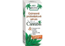 Bione Cosmetics Cannabis schützendes Anti-Falten-Serum für alle Hauttypen 40 ml