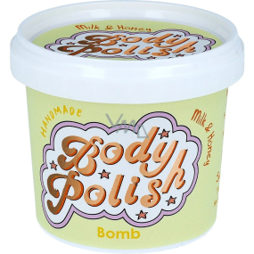 Bomb Cosmetics Milch und Honig - Natural Shower Pelling 365ml