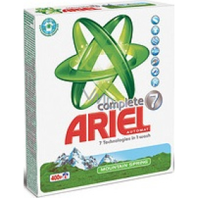 Ariel Complete 7 Mountain Spring Waschpulver 400 g