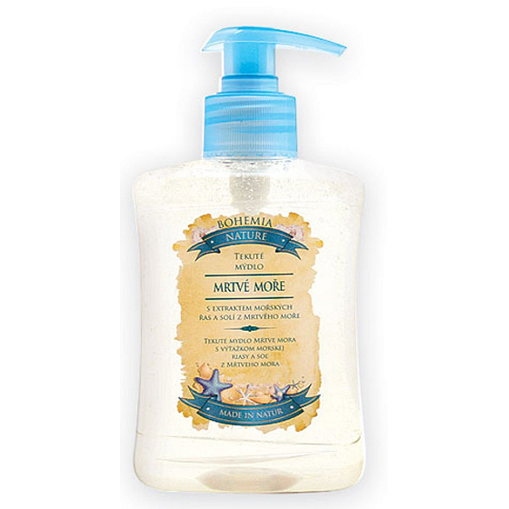 Böhmen Geschenke Totes Meer Totes Meer, Algenextrakt und Salzflüssigkeitseife 300 ml