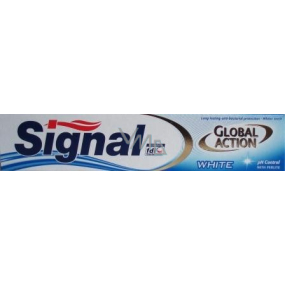 Signal Globale Wirkung Weiße Zahnpasta 75 ml