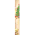 Ditipo Geschenkpapier 70 x 200 cm Weihnachtsbeige Bär, Baum