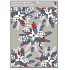 Fensterfolie ohne Kleber mit Glitzer Winterrose 38x30 cm Nr.4