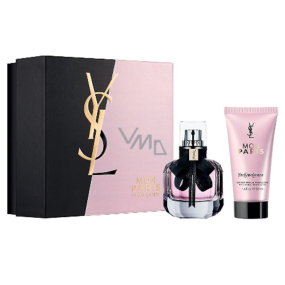 Yves Saint Laurent Mon Paris parfümiertes Wasser für Frauen 30 ml + Körperlotion 50 ml, Geschenkbox