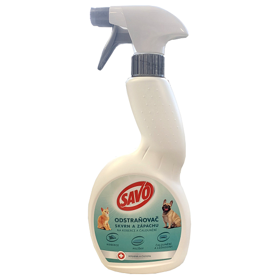 Savo Pet Haustierentferner für Teppiche und Polsterspray 450 ml