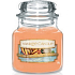 Yankee Candle Gegrillte Pfirsiche & Vanille - Gegrillte Pfirsiche und Vanille-Duftkerze Klassisches kleines Glas 104 g