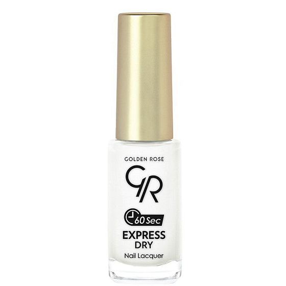Golden Rose Express Dry 60 Sek. Schnelltrocknender Nagellack 02, 7 ml