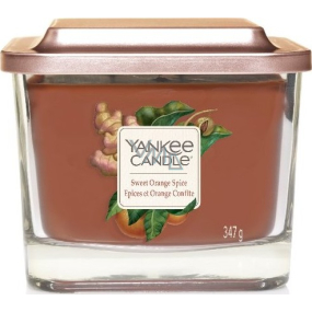 Yankee Candle Sweet Orange Spice Elevation mittleres Glas 3 Dochte 347 g