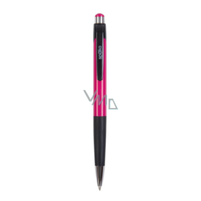 Spoko Kugelschreiber, blaue Mine, rosa 0,5 mm