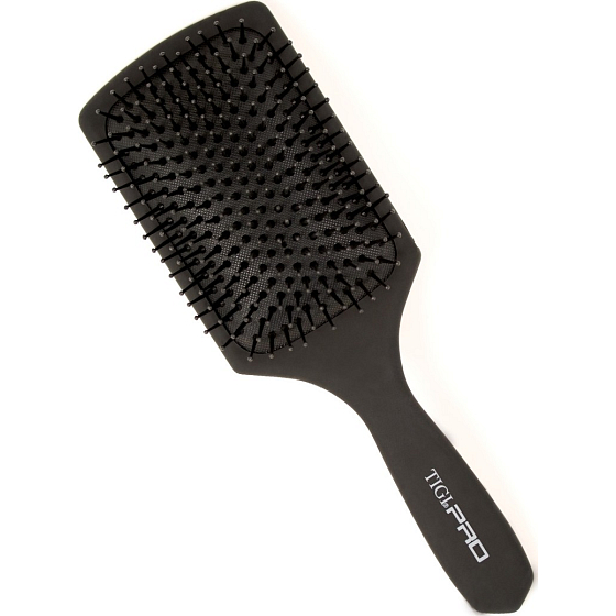 Tigi Pro Large Paddle Brush große flache Haarbürste schwarz