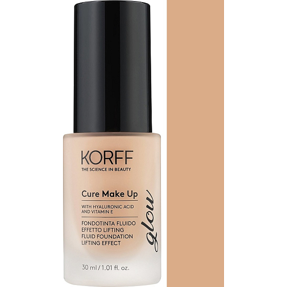 Korff Cure Make Up Fluid Foundation Lifting Effect Glow Fluid Lifting Make-up 02 Mandel 30 ml