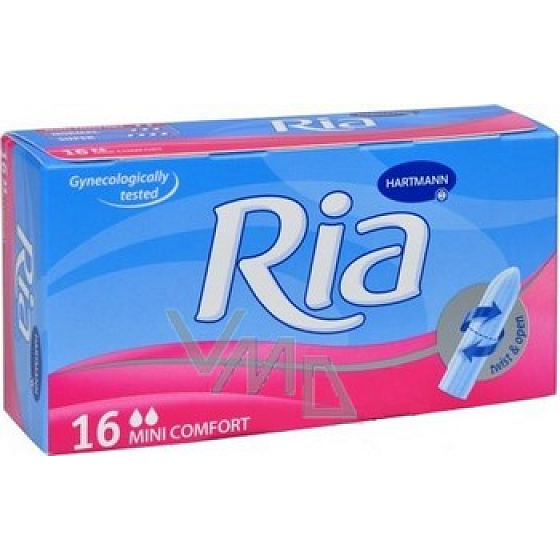 Ria Mini Comfort Intimtampons für leichte Menstruation 16 Stück