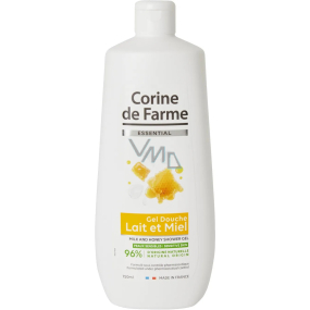 Corine de Farme Duschgel mit Milch und Honig für empfindliche Haut 750 ml