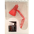 Wenn das Buch Lampe Mini Lampe retro Rot 38 x 38 x 120 mm