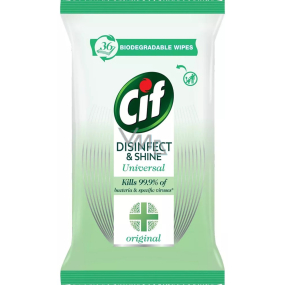Cif Disinfect & Shine Universal Reinigungstücher 36 Stück