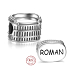 Sterling Silber 925 Rom - Kolosseum, Reise-Armband Perle