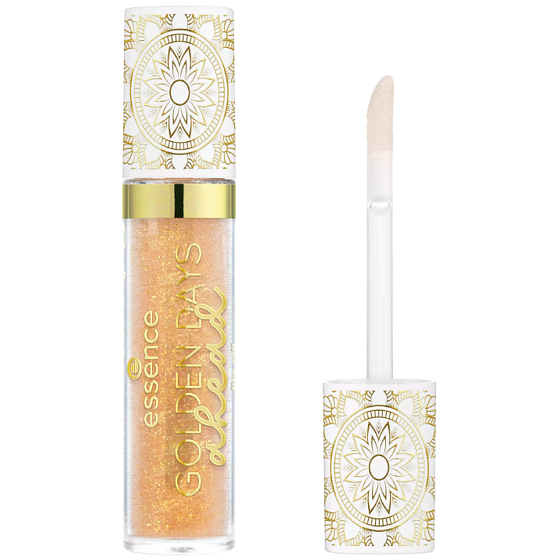 Essence Golden Days Ahead Pflegendes Lippenöl mit Goldpartikeln 01 Oh My Gold! 4 ml
