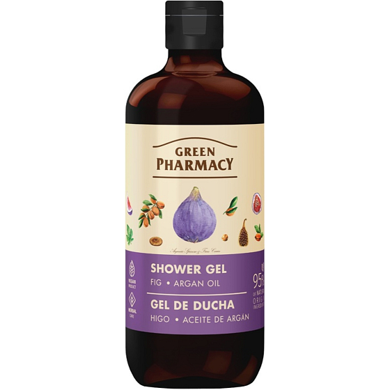 Green Pharmacy Duschgel Feige und Arganöl 500 ml