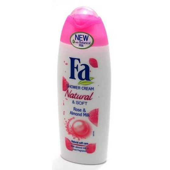 Fa Natural & Soft Rose & Mandelmilch Duschgel 250 ml
