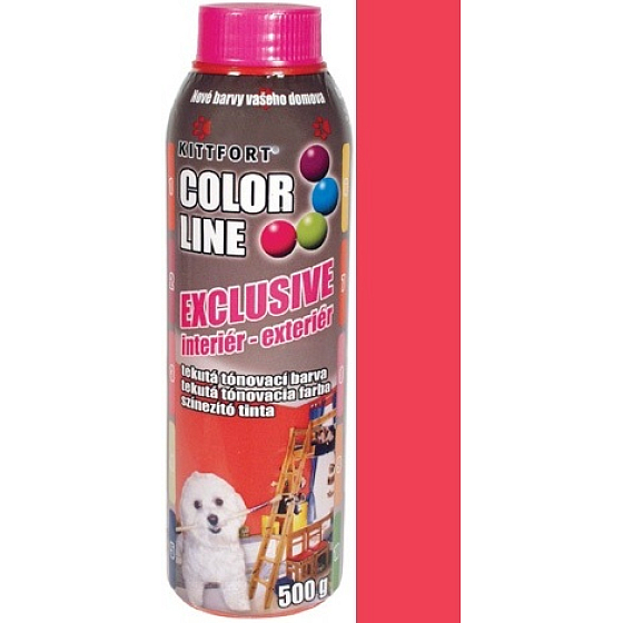 Kittfort Color Line Exclusive Liquid Toning Farbe 01 Erdbeere 500 g
