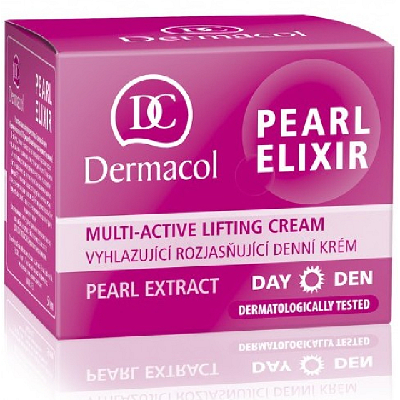 Dermacol Pearl Elixir Glättende aufhellende Tagescreme 50 ml