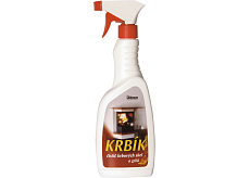 Důbrava Krbík Glasreiniger für Kamin- und Grillgläser, Sprühflasche, 450 ml
