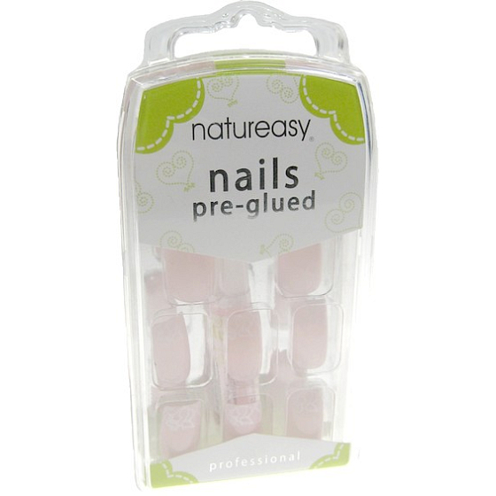 Diva & Nice Natureasy Klebenägel mit Gel Nr. 6 1 Set