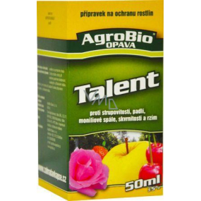 AgroBio Talent Produkt gegen Schimmel, Mehltau, Schorf, Flecken und Rost zum Pflanzenschutz 10 ml