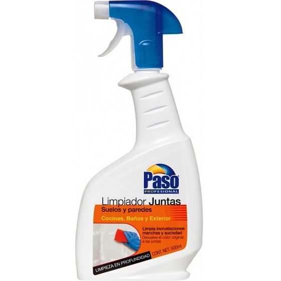 Paso Limpiador Profesional Juntas - Gelenkreiniger Suelos y Paredes 500 ml Spray