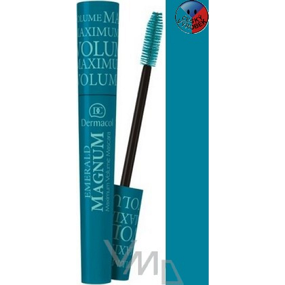 Dermacol Emerald Magnum Mascara Farbton Smaragdgrün 7 ml