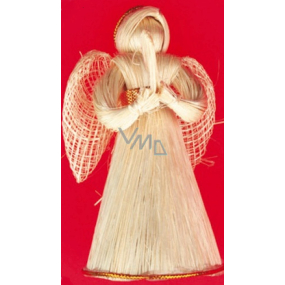 Engel mit goldenem Heiligenschein 10 cm