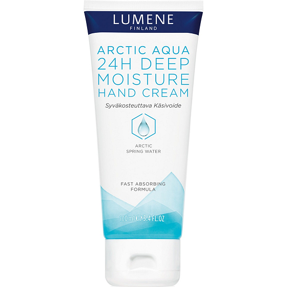 Lumene Arctic Aqua 24h Deep Moisture Handcreme Tiefenfeuchtende Handcreme 100 ml