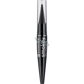 Essence Smokey 2in1 Khol Liner Eyeliner Pen 01 Smokey Black 1,5 g