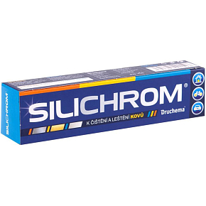 Druchema Silichrom Pasta zum Reinigen und Polieren von Metallen und Chrom, 90 g Druchema Silichrom Pasta zum Reinigen und Polieren von Metallen und Chrom, 90 g