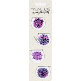 Albi Magnetic Mini Tabs Flowers 4 Stück
