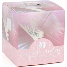 Heart & Home Angels Touch Soja-Duftkerze ohne Verpackung brennt bis zu 15 Stunden 53 g