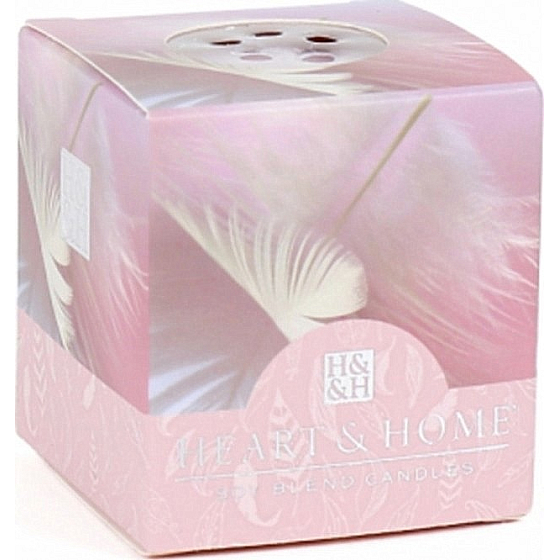 Heart & Home Angels Touch Soja-Duftkerze ohne Verpackung brennt bis zu 15 Stunden 53 g